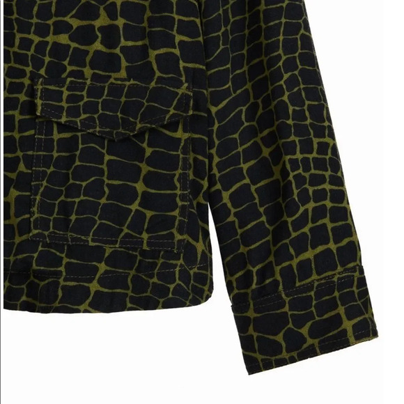 ZARA Kids | Green & Black | SRPLS PRINTED OVERSHIRT - Picture 5 of 7